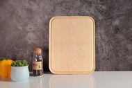 簡食風 砧板擺盤 長形 (山毛櫸/楓木)