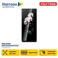 POLYTRON KULKAS 1 PINTU 1 DOOR REFRIGERATOR VARIA BELLEZA PRA18MOW