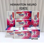 Hemaviton NEURO FORTE contains 10 Vitamin B1 B6 B12 Capsules