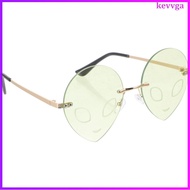 Green Party Sunglasses for Women Funky Pc Metal Novelty Glasses Lightweight Costume Accessory kevvga