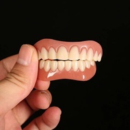 2023False Teeth Silicone Upper Lower Veneers Perfect Laugh Veneers Dentures Paste Fake Teeth Braces 