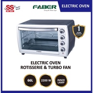 【 DELIVERY BY SELLER 】Faber FORNO-66 66L Rotiserrie Turbo Fan Inner Lamp Electric Oven