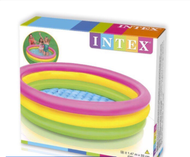HCH INTEX 57422 147cm Intex 3-Ring Inflatable Outdoor Swimming Pool