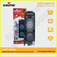 ♠ ▧ ⚽︎ Kingster KST-8803 6800W PMPO Wireless Portable Party Karaoke Speaker