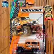 MATCHBOX TOYOTA LAND CRUISER FJ40 ORANGE 2015