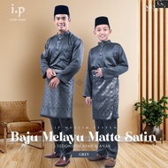 BAJU MELAYU PASANG  ~DARK GREY~