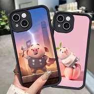 H-8 Cute Pig Cartoon Casing for VIVO Y21 Y21e Y93 Y81 Y21t Z1 Y95 Y81s Y91 Y91C Y56 IQOO Z9 Z9X Pro 