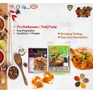 GOSHOP [Lowest Price Pes Makanan Murah] ICFF Halal Product 200g Rendang Padang Paste and Ikan/Seafoo