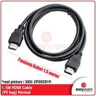 HDMI Cable 1.5m 1.5 meters HDMI Cable HDMI Monitor Cable
