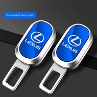 Lexus car seat belt plug extender snap socket card lock for CT ES IS GS LS LX RX UX NX CT200h Es200 