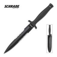 絕版Schrade Needle匕首直刀SCHF44LS 類Gerber Mark 2 II MK2 7cr17mov