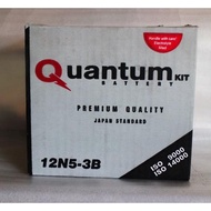 ☢ORIGINAL QUANTUM Motorcycle Battery 12N5-3B (12V-5Ah) Conventional Battery