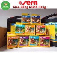 [Genuine] Test Sera measures water indicators pH, KH, NO2, NH3, NO3, Fe, Chlorine, O2, Ca, Mg, GH