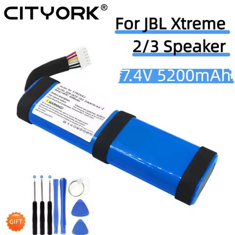 For JBL Xtreme 2 Xtreme 3 Xtreme2 Xtreme3 Replacement Battery 7.4V 5200mAh Bluetooth Speaker Batteri
