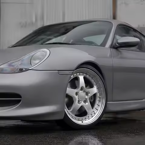 Forged 2 Piece 5x130 Wheels for Porsche 996 911 991 992 997 993 Carrera 2 Turbo Polish Lips Custom 1