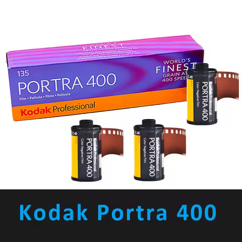 New Packaging KODAK 135 Professional Color Negative Film 1/10 Rolls 35mm PORTRA 400 36EXP C-41 ISO 4