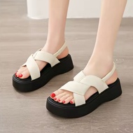DS Flat Sandals Wanita Casual Fashion CrossTALI DC01