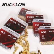 BUCKLOS Bike Chain 9 Speed Mtb Chain Bicycle Chain 8/9/10/11/12 Speed for Chain Shimano Sram