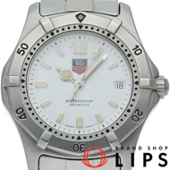 TAG Heuer 專業 200 公尺潛水錶 WK1211 SS 男士腕錶 白色 成色極佳 [二手]