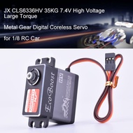 JX CLS6336HV 35KG 7.4V High Voltage Aluminium Shell Metal Gear Digital Coreless Servo for 1/8 RC Car