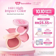 [Official] BNB barenbliss Moist Mochi Paste Powder Blush Matte Blendable Cheek Blusher Natural Looki