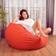 S/M/L/XL Ready-made Bean Bag Sofa Cover bean beg Sofa Bag Chair Cover Indoor Cover (No Filling)