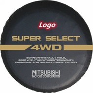 รถ14 "15" 16 "นิ้ว Heavy-Duty PVC หนังฝาครอบยางอะไหล่กระเป๋า Protector กระเป๋าสำหรับ Toyota Mitsubis