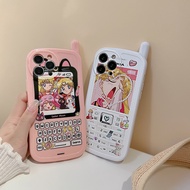 手机壳phone case手机壳phone case美少女适用iphone17x手机壳14pro max粉色15大哥大11保护套16新款25.10.21新款25.10.21