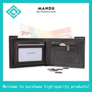 COUNTRY HIDE METRO Full Grain Cowhide RFID Blocking Mid Flip Short Wallet Coin Pocket CH00-HW20102