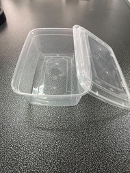 (F-1500 มล) พลาสติกใส่อาหาร กล่องเหลี่ยม Food Grade BPA FREE 1500 มล. ยกลัง 150 ชุด