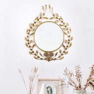Classical Wall-Mounted Decorative Mirror Mirror Decoration Manufacturer Bathroom European Style Rest