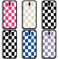 Creative Black White chessboard Shockproof Case Compatible for OPPO R17 R17 Pro