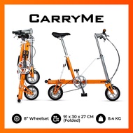 CarryMe | Lightest Foldable Bike | Approved to bring on MRT, bus and plane