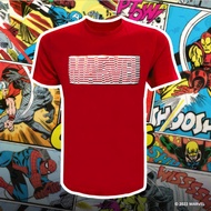 MARVEL 3D LOGO Adults S/S T-Shirt Red VIM-22926U