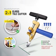 Manual Tile Mirrors Cutter Multi-Functional Glass Cutter Set Ceramic Tile Opener Easy Glass Tile Cut