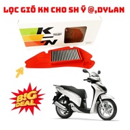 Air Filter K&N– SHVN 150 / SH Y / Dylan / SH350i – Acceleration Air Filter code [Sum racing]