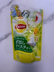 日本Lipton蜜桃香橙綠茶茶包