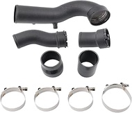 Cold Side Intercooler Pipe Upgrade Kit Compatible With N55 Single Turbo 3.0L Powerstroke Cold Side T