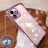 Case For Redmi 13 4G 13 5G note 13R Imported anti drop material cute doll cat pattern shockproof mob
