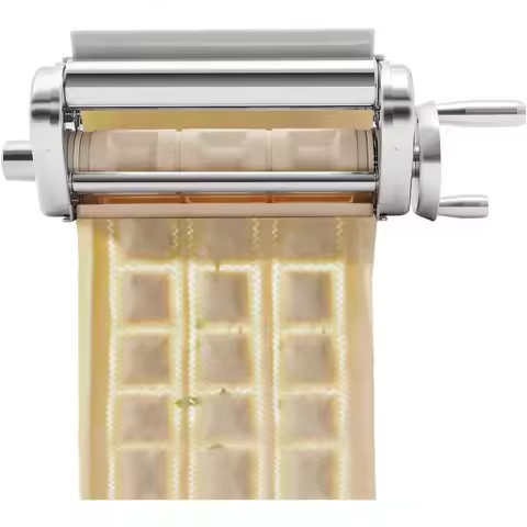 Stainless Steel Pasta Sheet Roller Pasta Maker Attachment,Ravioli Maker Attachment for Pasta Tagliat