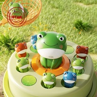 Bounce And Catch Duck Board Games Frog Board Games For Kids 4-6 Parent Child Interactive V9p6