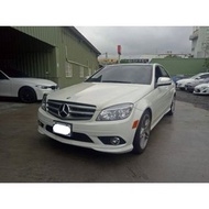 【FB搜尋桃園阿承】賓士 超人氣C350 2008年 3.5 白色 二手車 中古車
