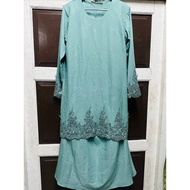 PRE❤️ BAJU KURUNG MODEN | BAJU KURUNG | BAJU RAYA MINT GREEN