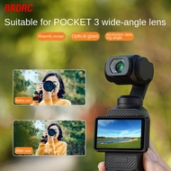 BRDRC DJI OSMO POCKET 3 Wide Angle Lens Augmentation Lens Filter External Extended Perspective Acces