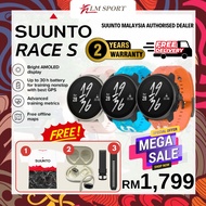 Suunto Race S AMOLED Ultimate Performance Watch GPS Map Racing Multisport(READYSTOCK + 🔥Free Gifts🔥)