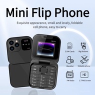i16 pro flip mobile phone, dual SIM, 2G, button-operated, mini button mobile phone, mobile phone for