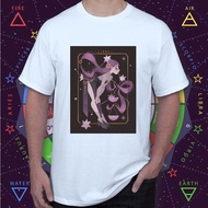 CARD ZODIAC NEW TEENS AND ADULTS PRINTED GRAPHIC SHIRT UNISEX