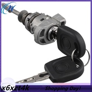 Lock Door Lock Barrel Cylinder with 2 Keys 1T0837167A 2003-2015