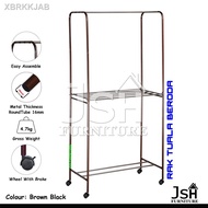 【New stock】♞✓Towel Hanger JSH T90 - Ampaian Baju Penyidai Baju Penyangkut Baju Rak Baju Besi Ampaian Penyidai Baju Towel