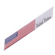 Usa America F1 Flag Side Marker Fender Sticker German Logo Metal Badge Emblem